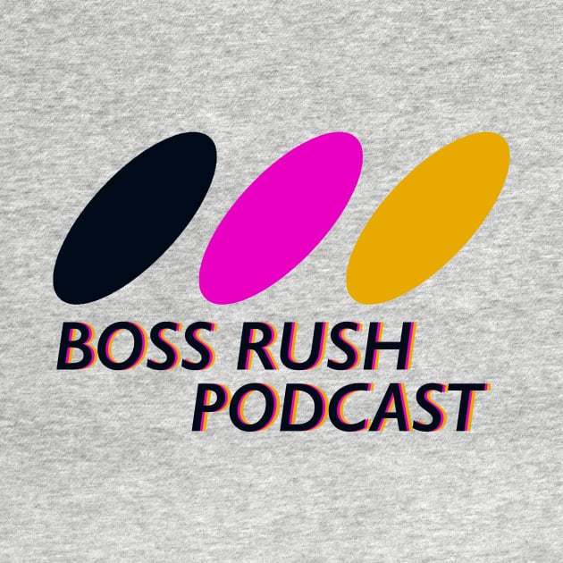 The Boss Rush Podcast Retro Logo - SGG by Boss Rush Media | Boss Rush Network